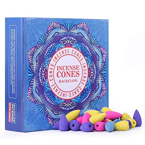 Backflow Incense Cones 160 Pcs - Waterfall Incense Cone