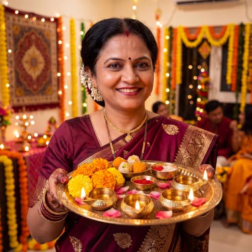 Retisee 70 Pcs Brass Diyas for Diwali, Diya Lamps for Pooja & Return Gifts