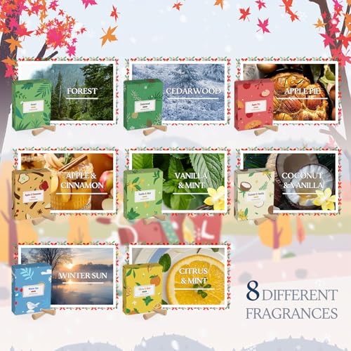 SCENTORINI Incense Cones 120 Pcs, Scented Incense Cones with Holder - color: Colorful Incense