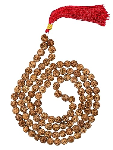 Amazing Gemstone 108 Beads Handmade Mala (Plain, Rudraksha) - color: Rudraksha, style: Plain