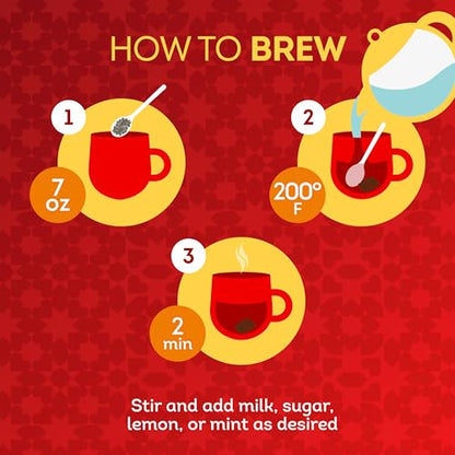 Red Label Tea by Brooke Bond | Loose Tea | Black Tea | Compatible for Chai & Milk | Premium Blend | Refreshing Taste | 450 Grams (Pack of 3) - size: 450 Grams (Pack of 3)