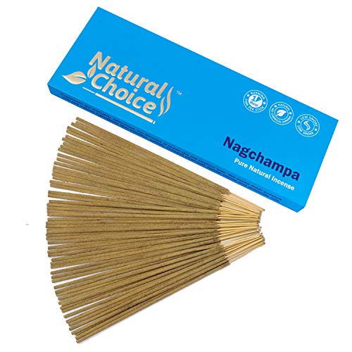 Sticks 100 Grams, Low Smoke Traditional Incense Sticks Made from Scratch, Never Dipped (Nag Champa, Single Pack) - color: Nag Champa, size: single pack