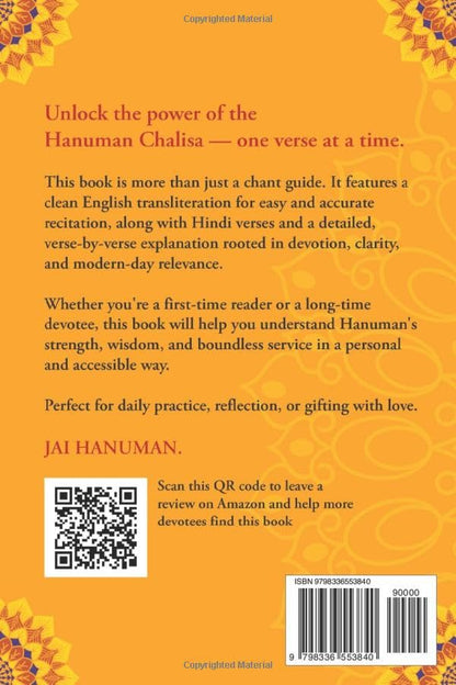 Chanting Hanuman Chalisa: "An English transliteration of the Hanuman Chalisa for easy recitation with correct pronunciation and rhythm." (Hanuman Series)