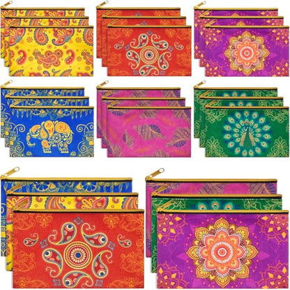 24 Pcs Indian Return Gifts for Pooja, 7.9 × 5.5 Inch - size: 7.9 × 5.5 Inch