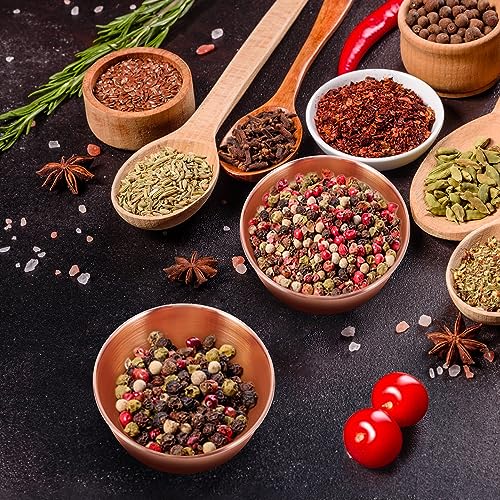 10 Pack 3.3inch Stainless Steel Sauce Dishes Mini Individual Saucers Bowl Round Seasoning Dishes Sushi Dipping Bowl Appetizer Plates, Rose Gold - color: Rose Gold x 10