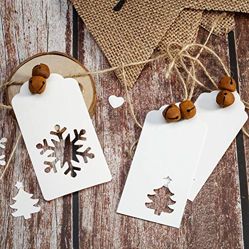 Zhanmai 300 Piece Jingle Bells Bulk for Craft, 0.5 Inch DIY Christmas Bells - color: Rusty, size: 0.5 inch